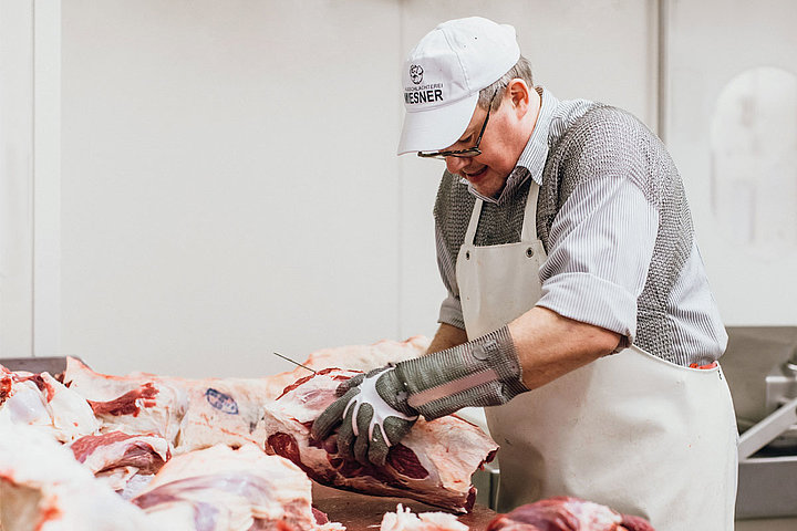 Verpackung von Fleisch mit Vakuumtechnik